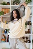 Terry B Classic Sweatshirt Buttermilk